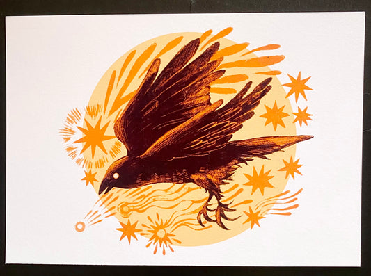 Crow Flight | A5 Print
