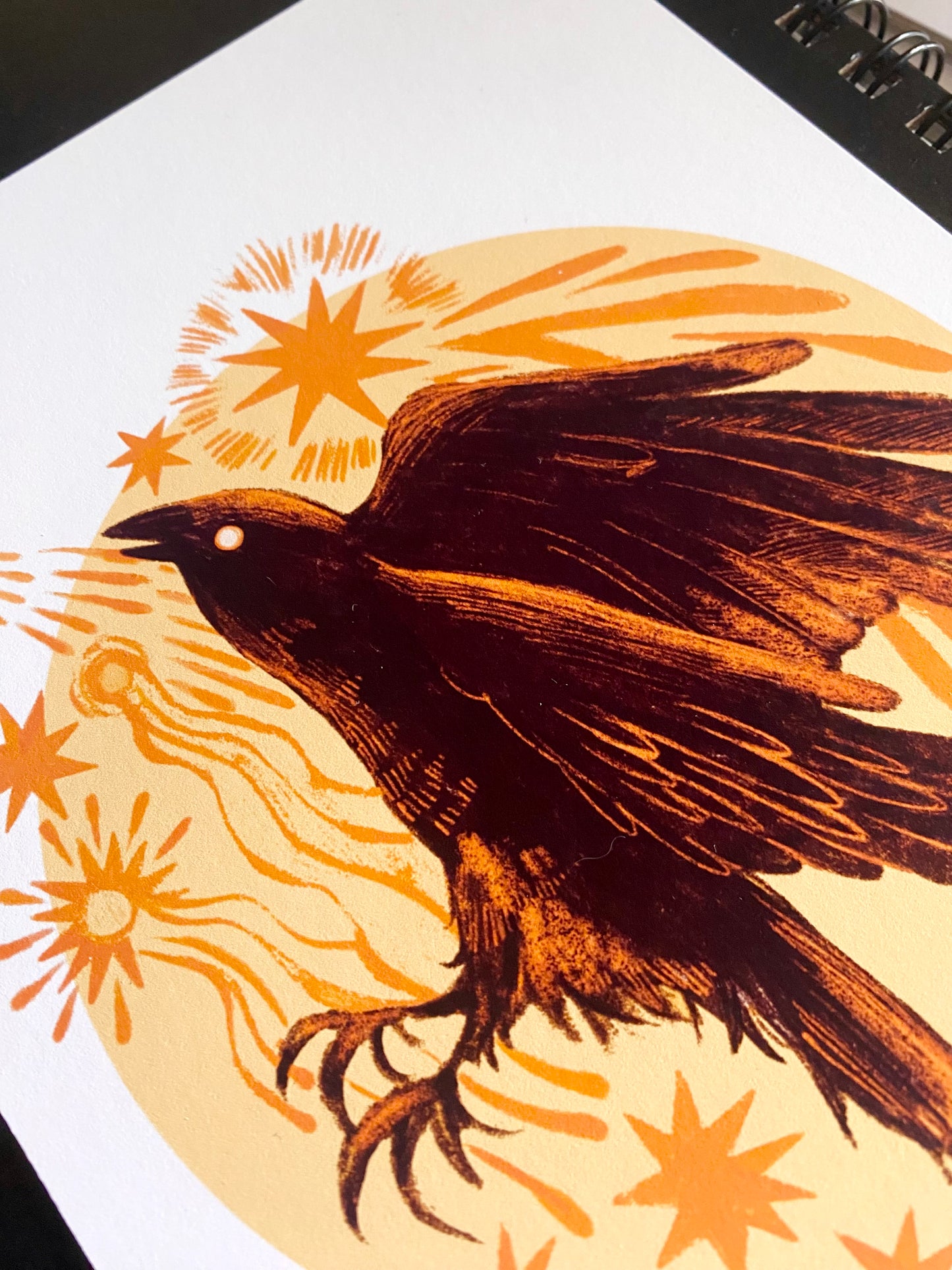 Crow Flight | A5 Print