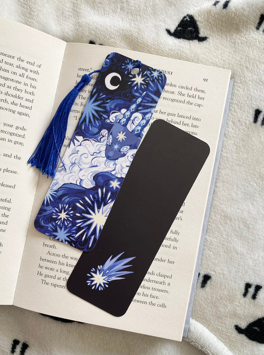 Starry Frost Sheep Bookmark