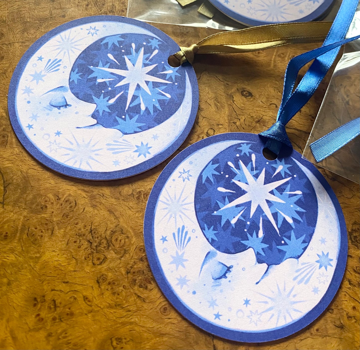 Crescent Moon Gift Tags