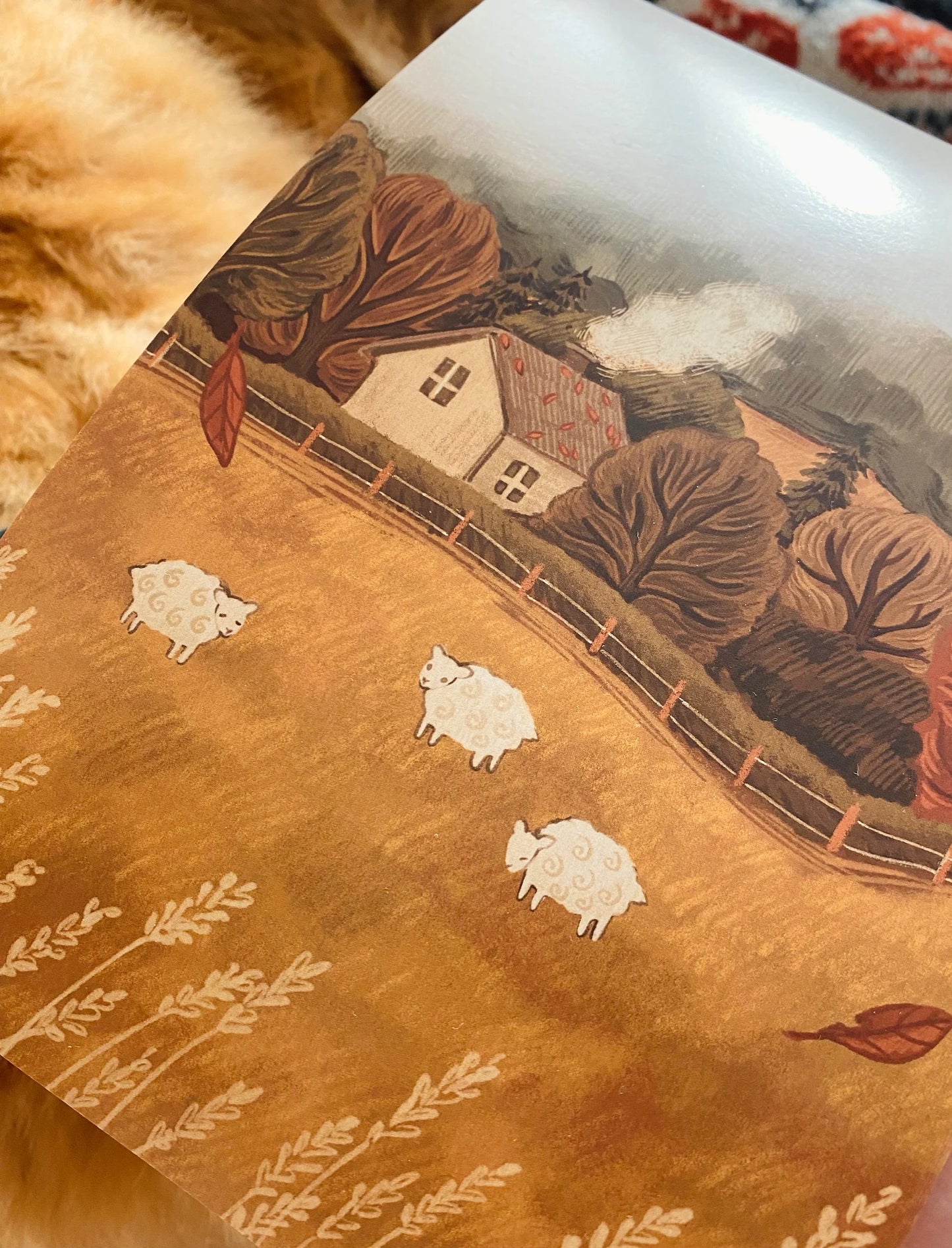 Autumn At Sheep Lane | A5 Print