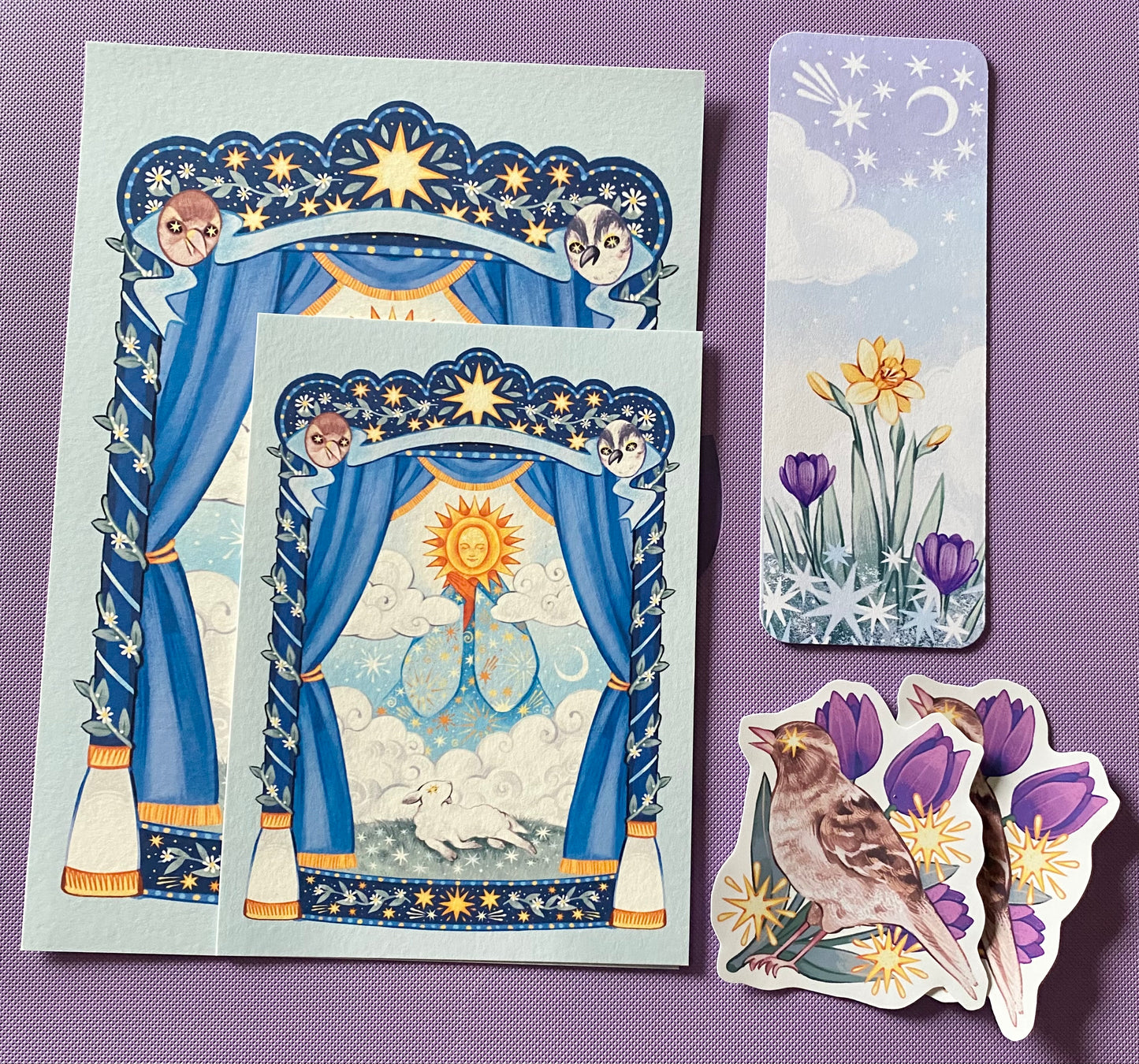 Spring Awakening Print, Sticker and Bookmark