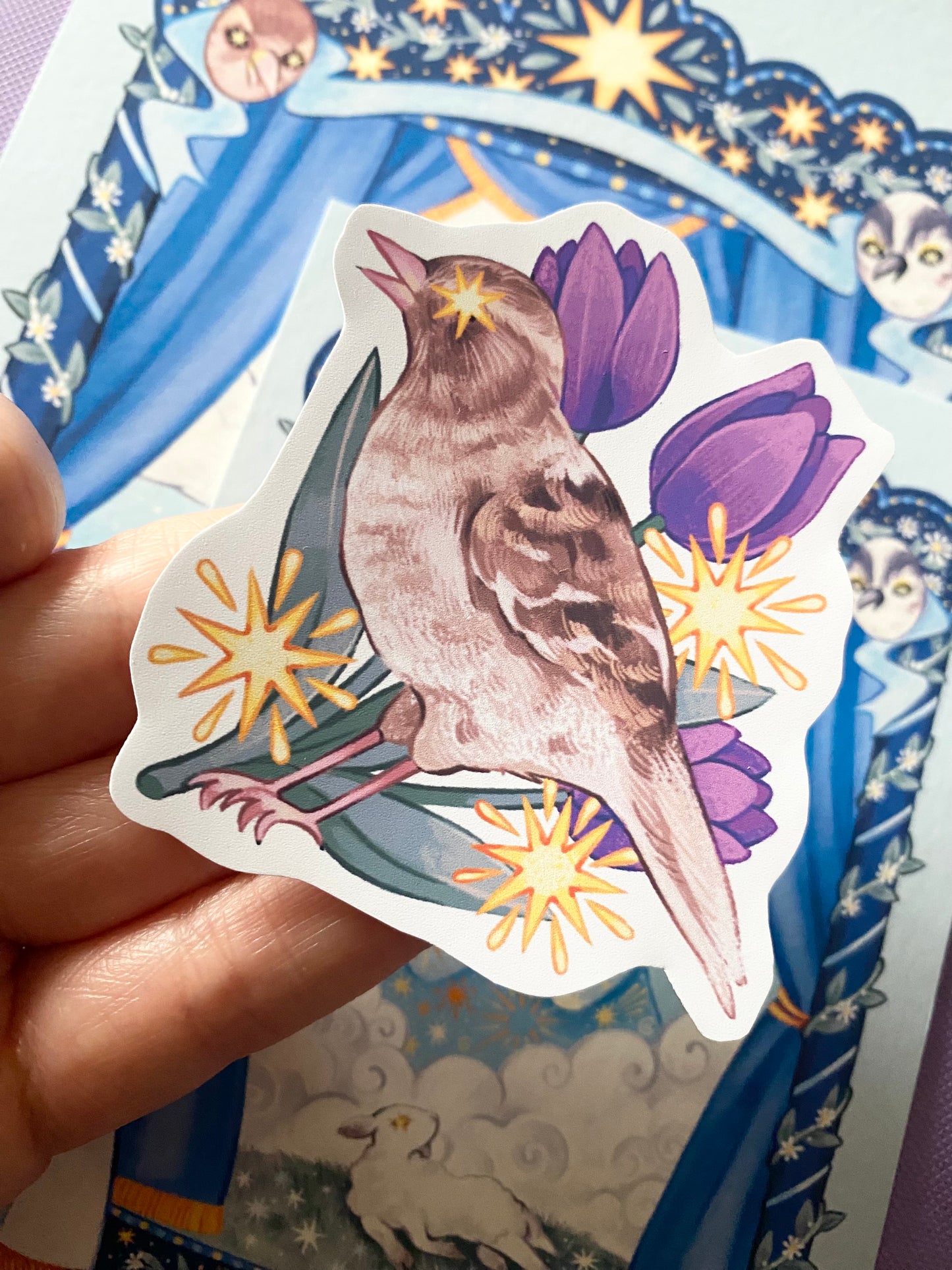 Spring Awakening Print, Sticker and Bookmark