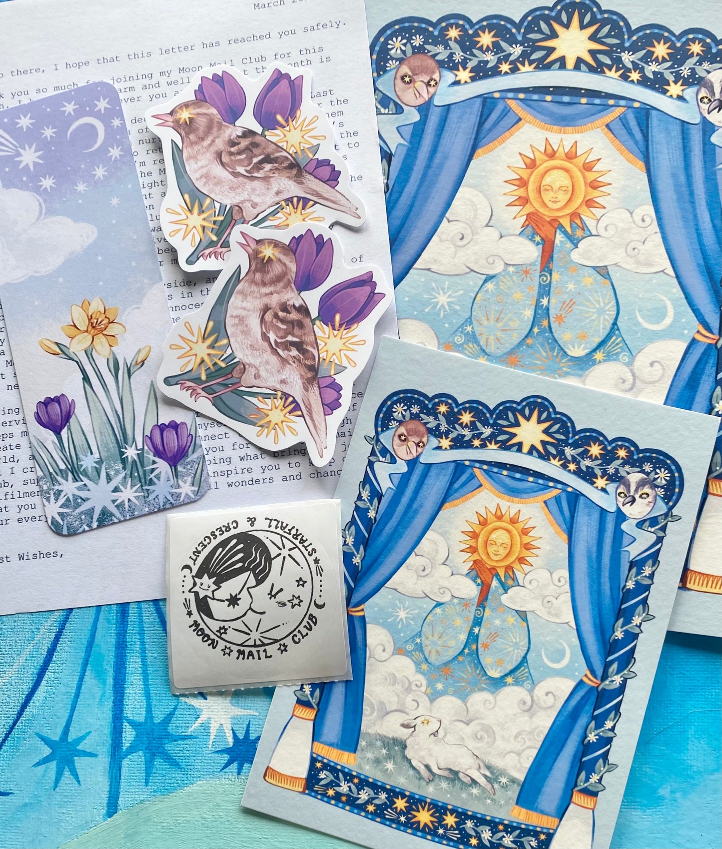 Spring Awakening Print, Sticker and Bookmark