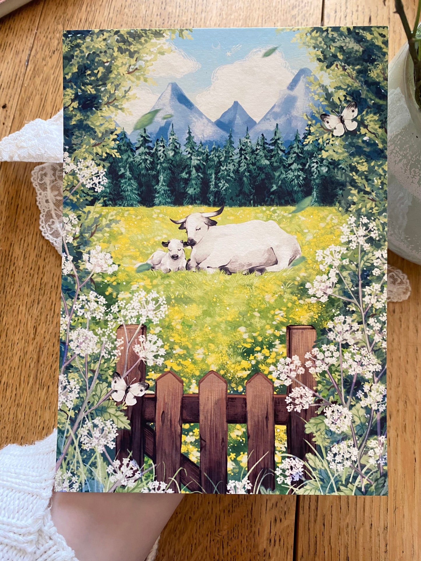 Meadow Dreaming | A5 Art Print